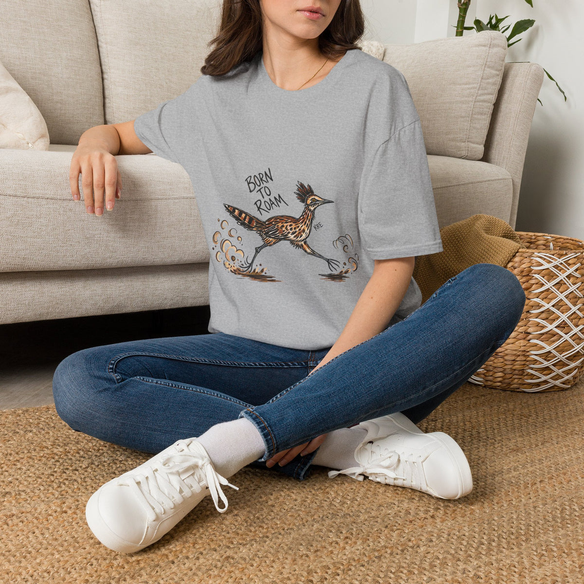 Born to roam roderunner T-shirt with color