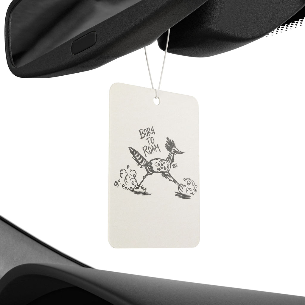 Born to roam car air freshener
