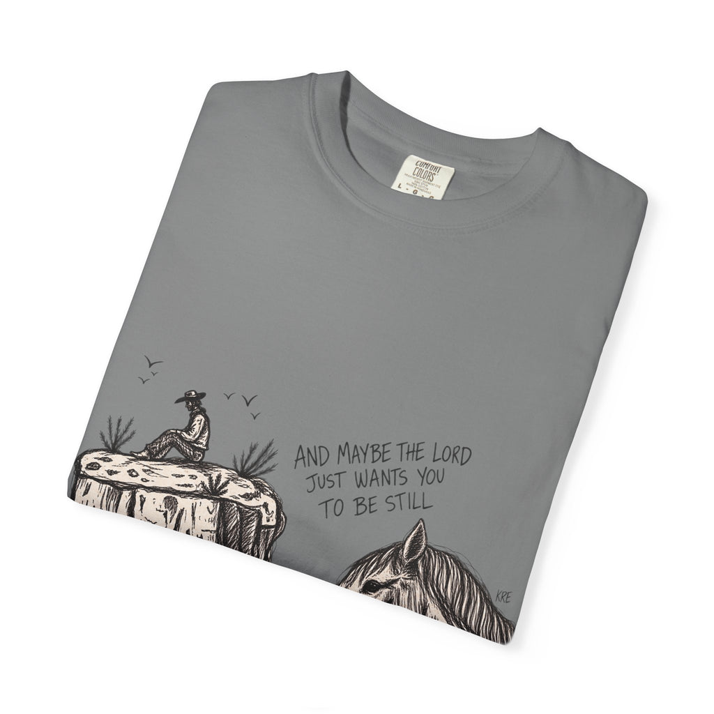 In the stillness T-shirt comfort colors
