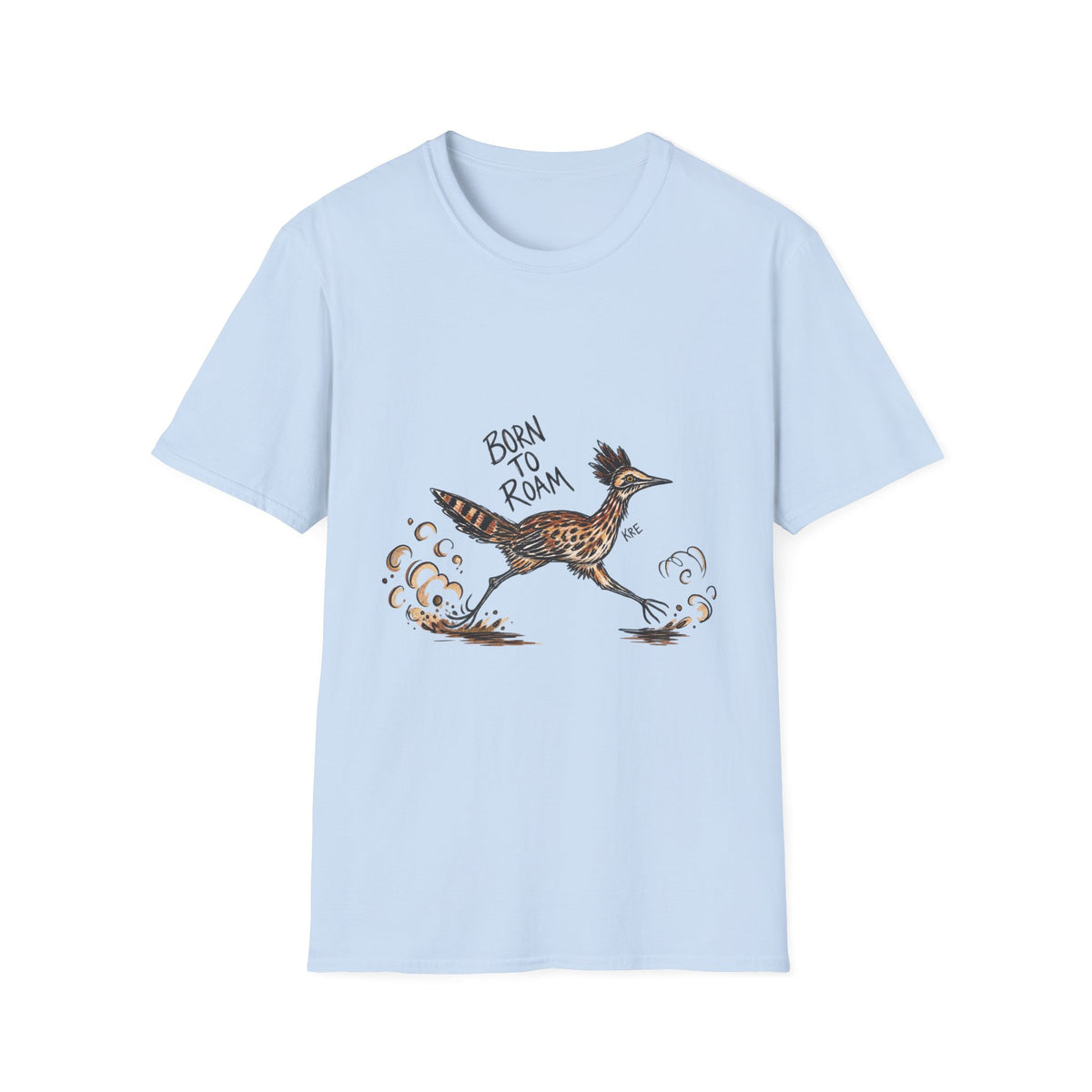 Born to roam roderunner T-shirt with color