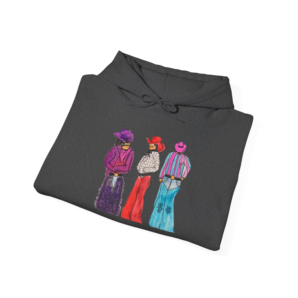 Retro cowboys hoodie