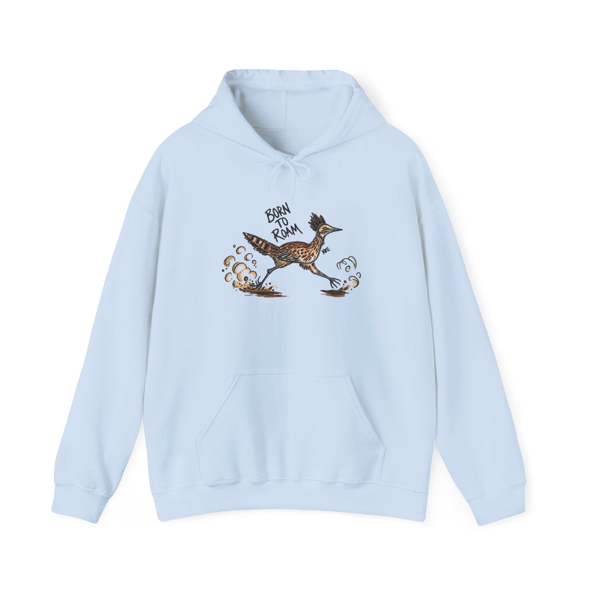 Born to roam road runner hoodie with color