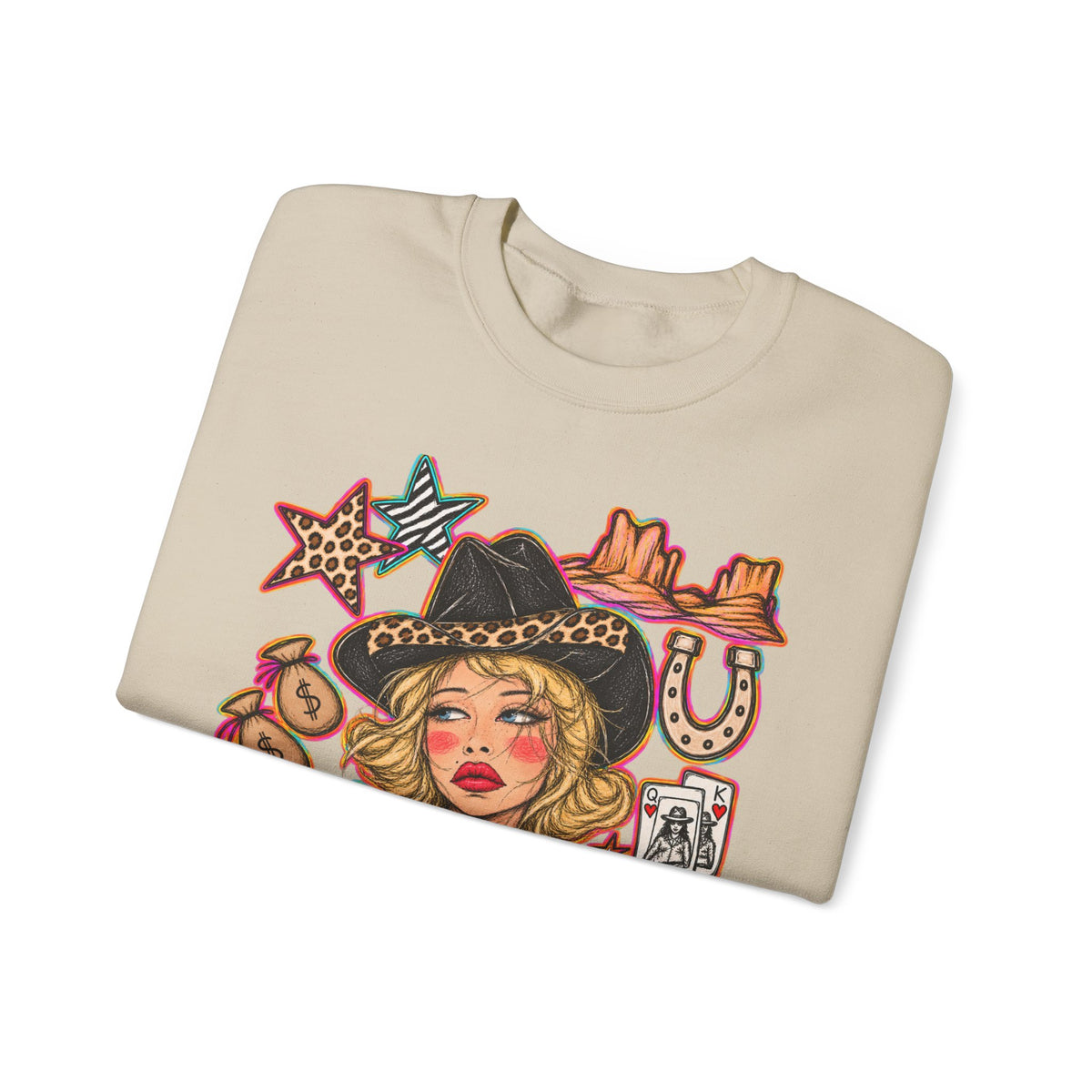 Neon rodeo sweatshirt