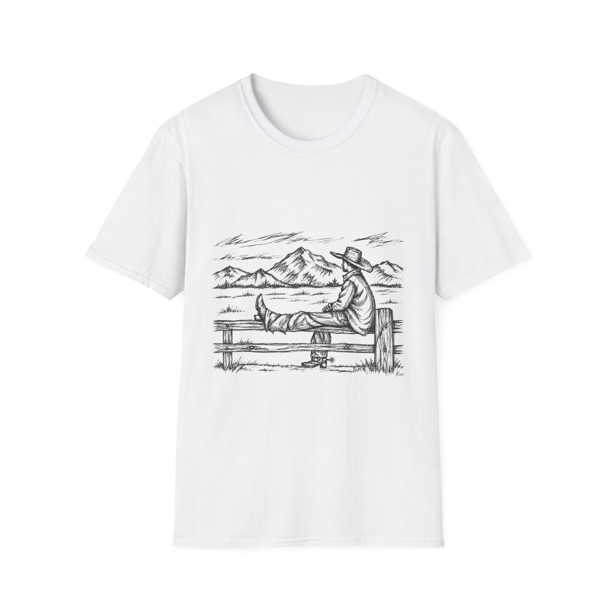 Western solitude T-shirt