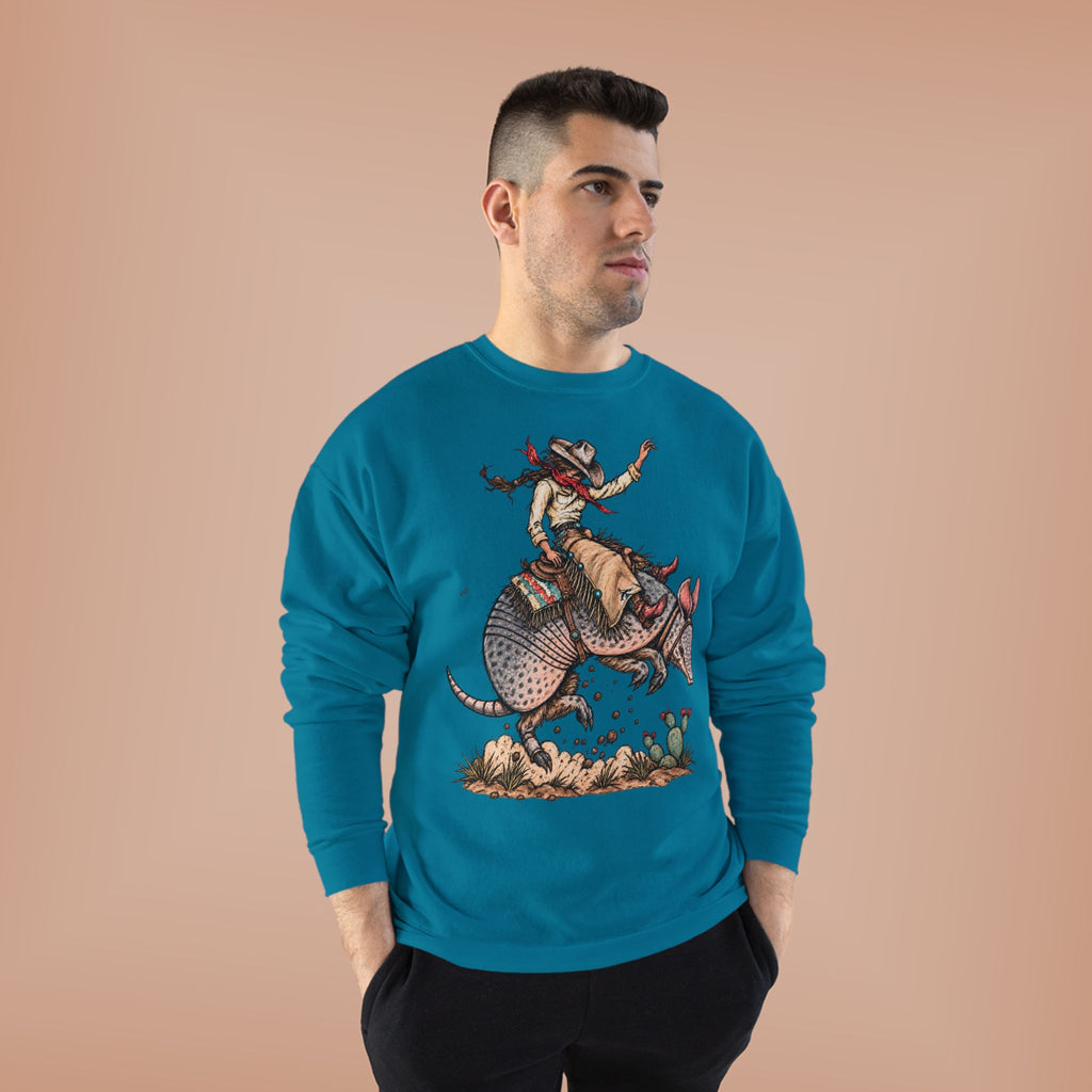 Buckin dillo crewneck