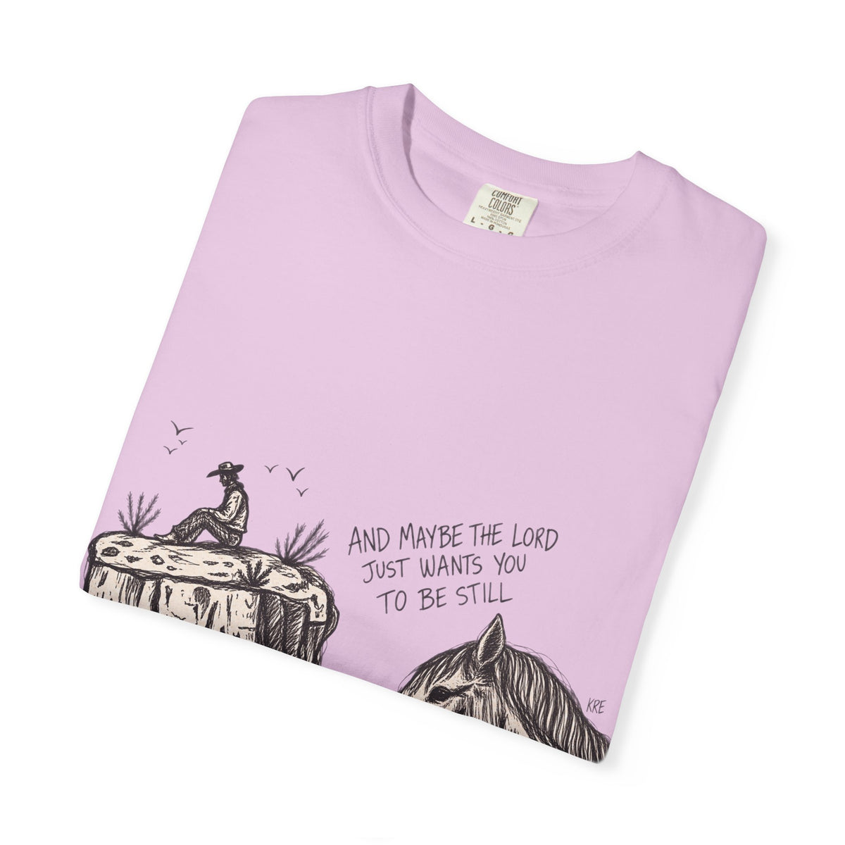 In the stillness T-shirt comfort colors