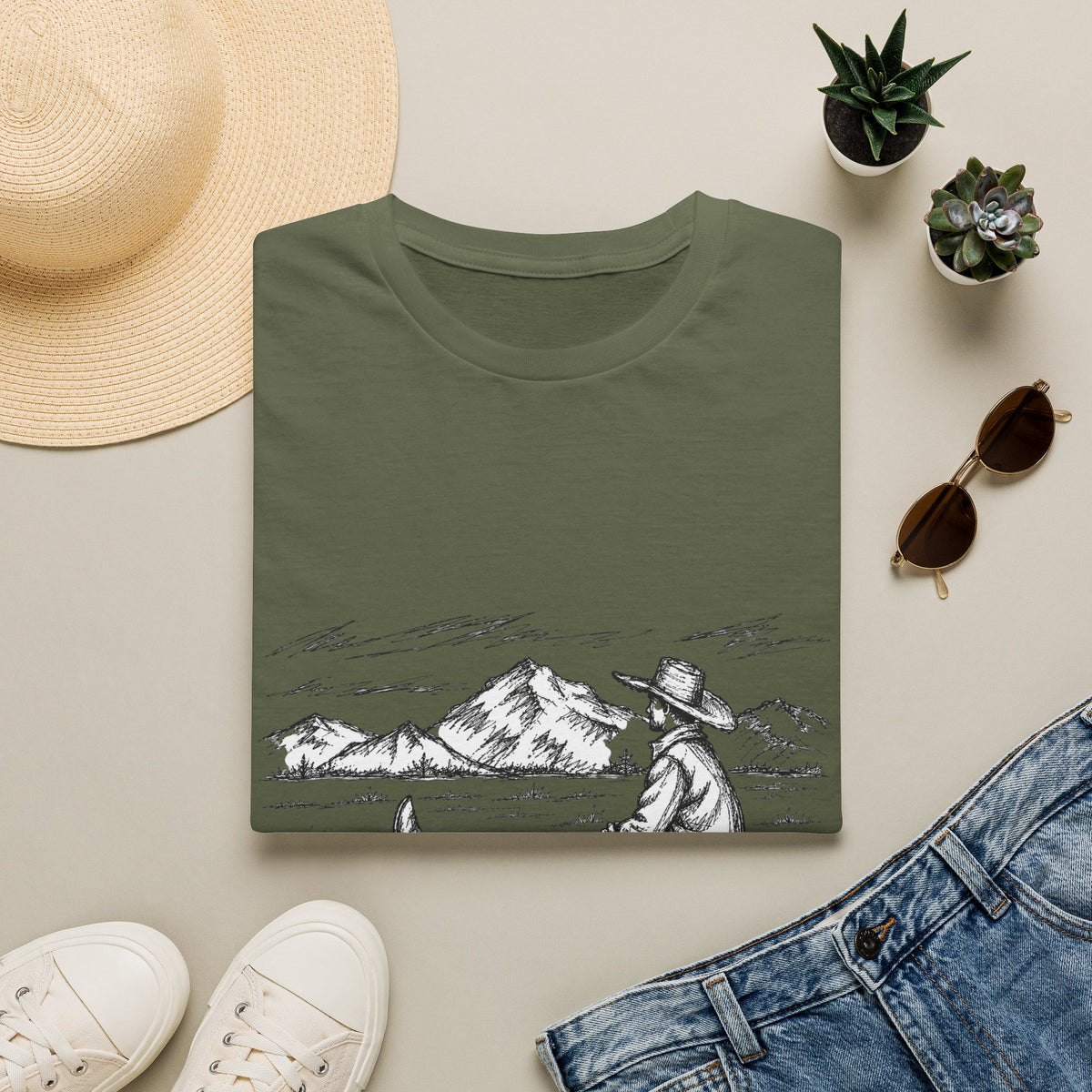 Western solitude T-shirt