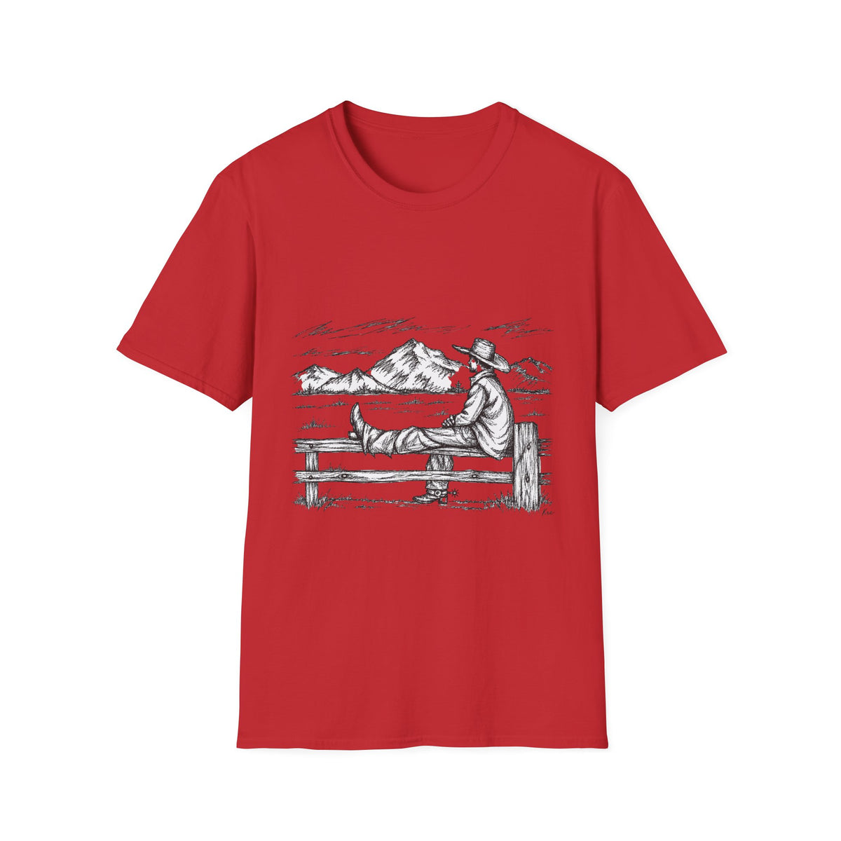 Western solitude T-shirt