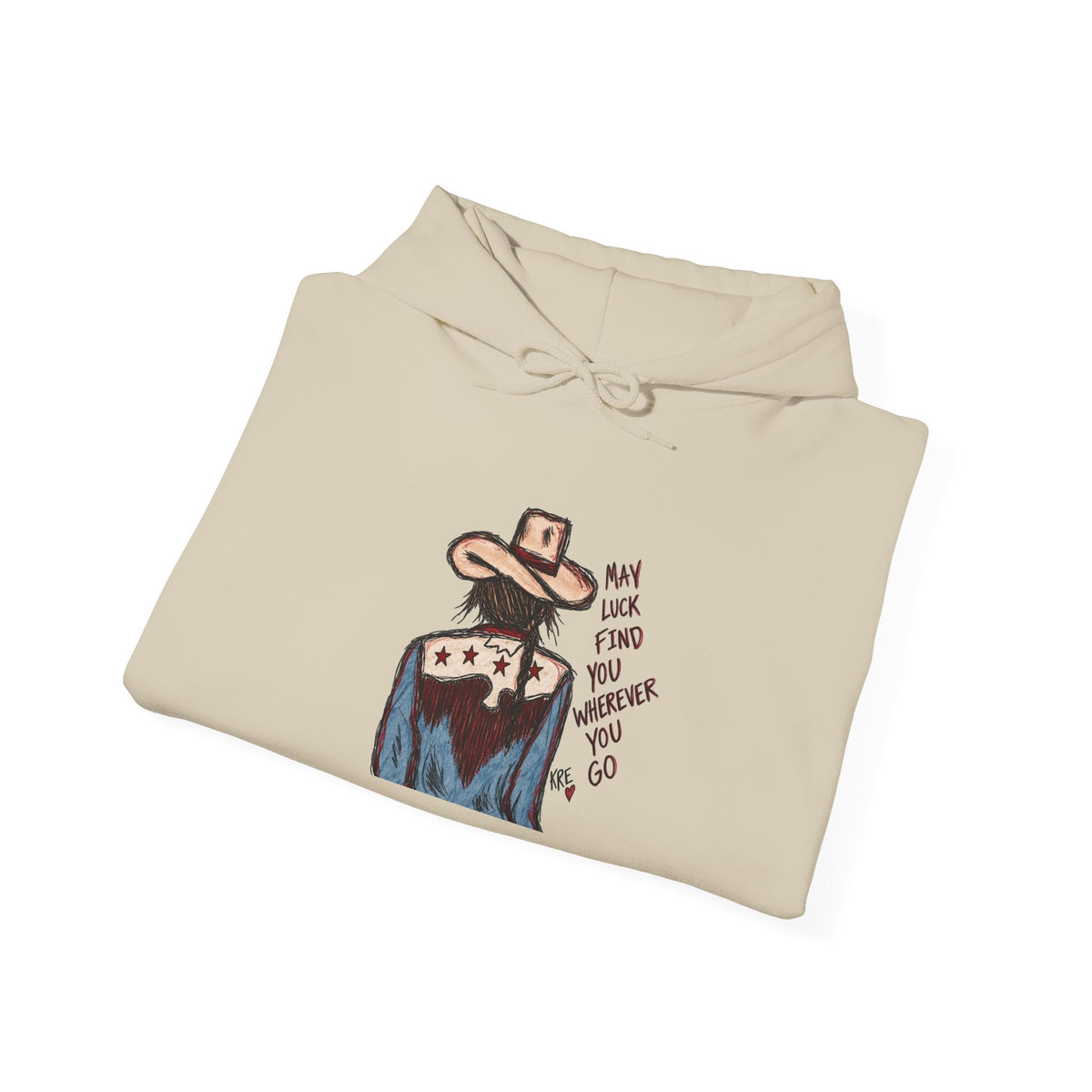 May luck find
You cowgirl hoodie