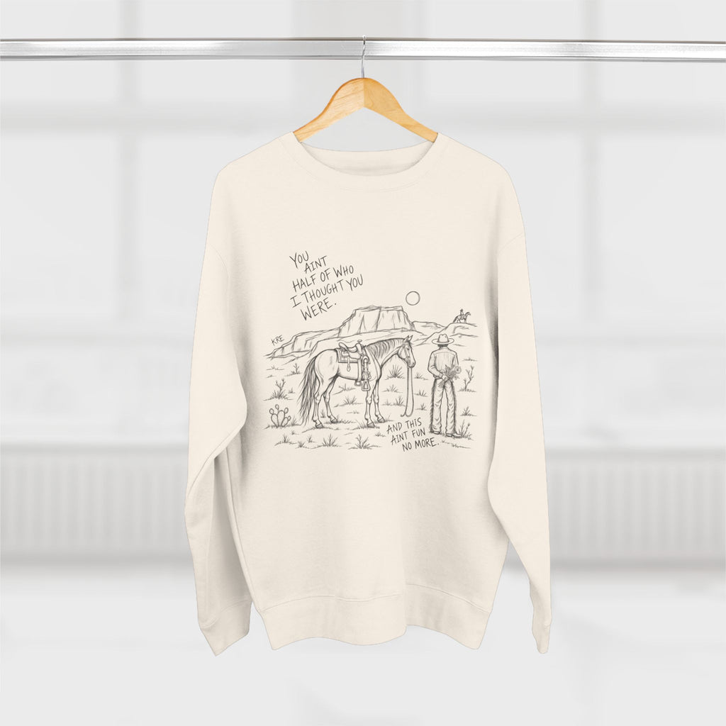 What I thought you were crewneck