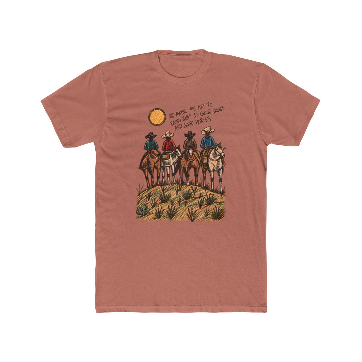 Good friends good horses T-shirt
