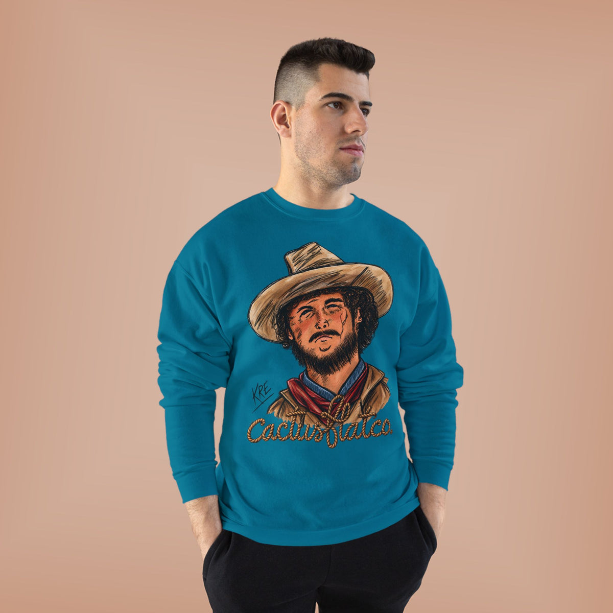 Cactusflatco. Cowpoke crewneck