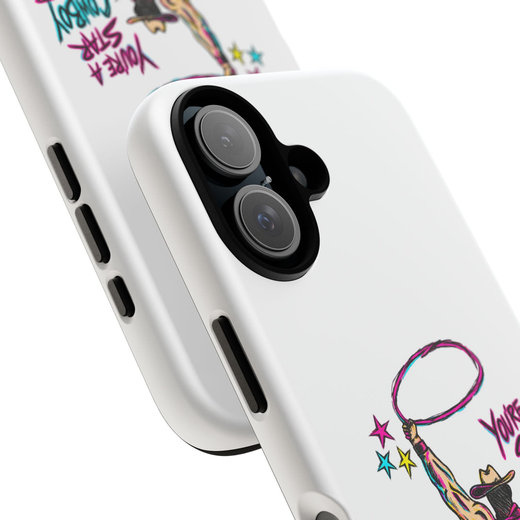 Star cowboy phone case