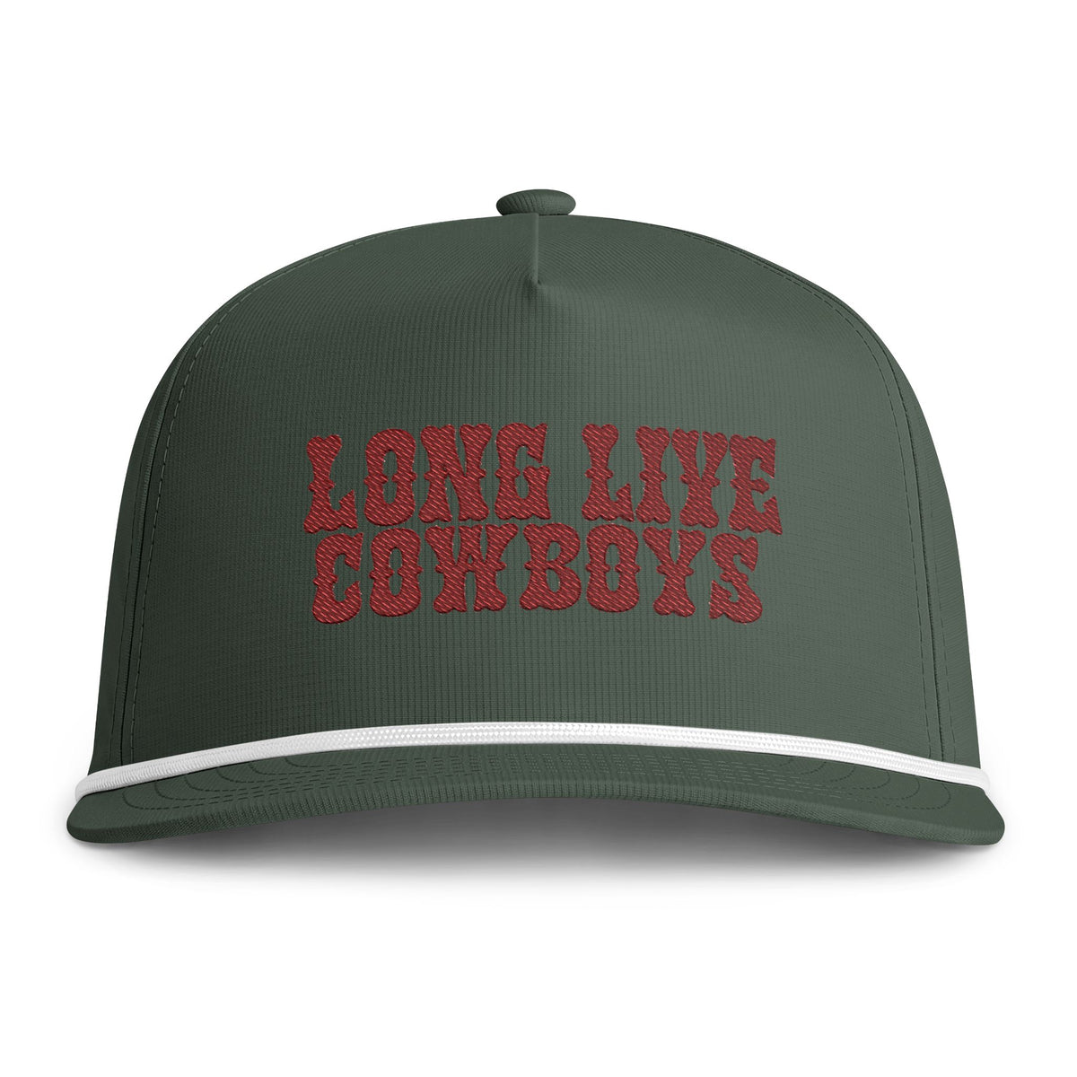 Long live cowboys sun washed rope hat