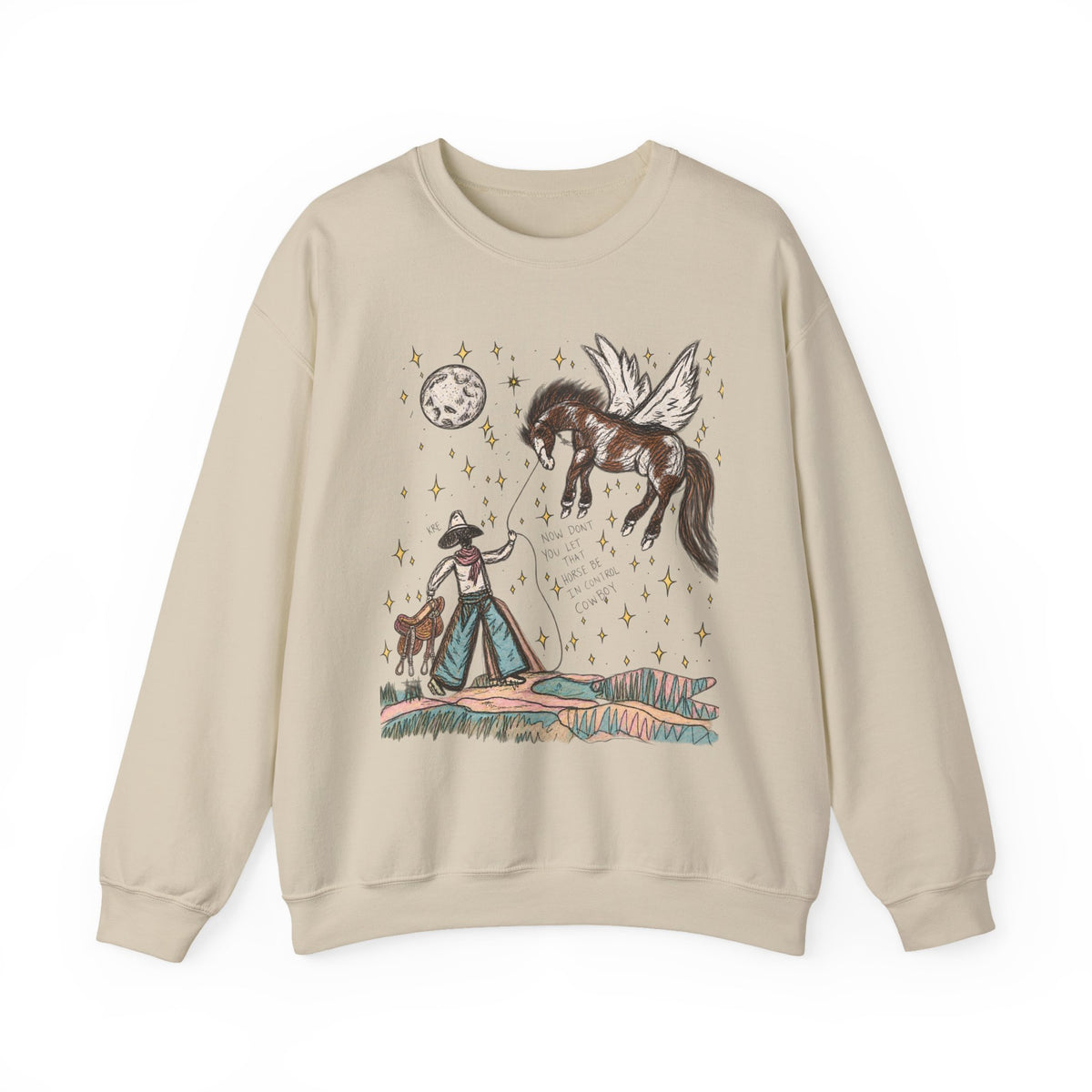 Wild thangs wander crewneck