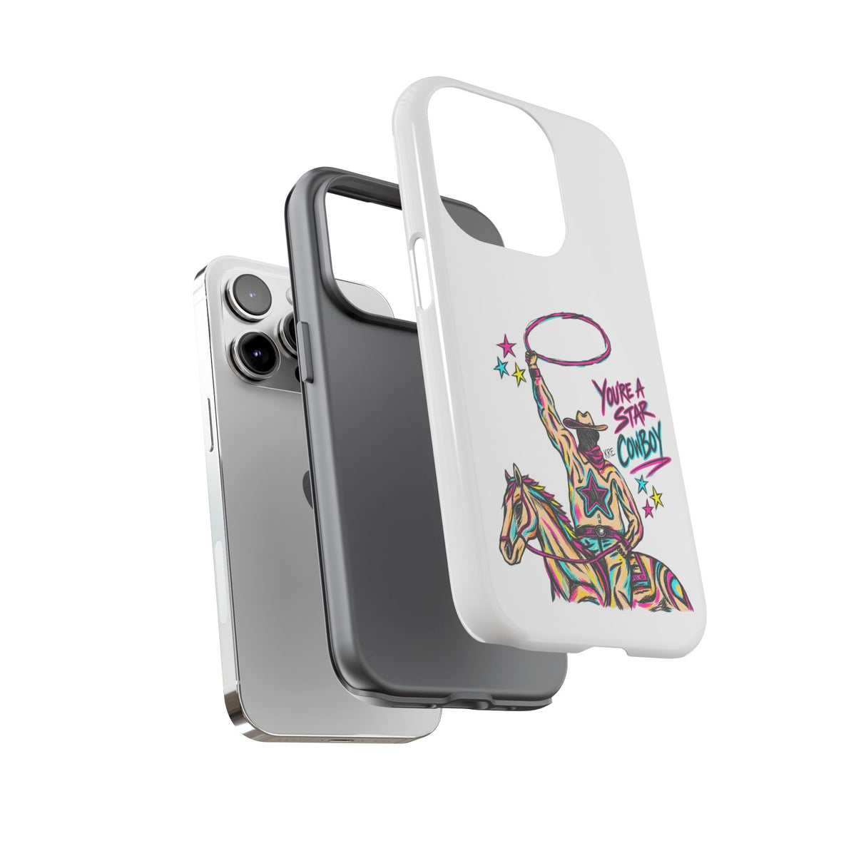 Star cowboy phone case
