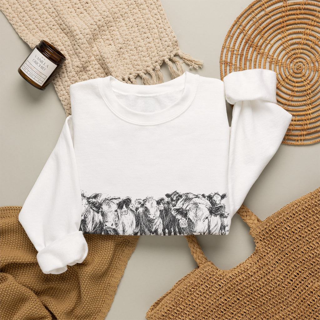 Among the herd Crewneck Sweatshirt