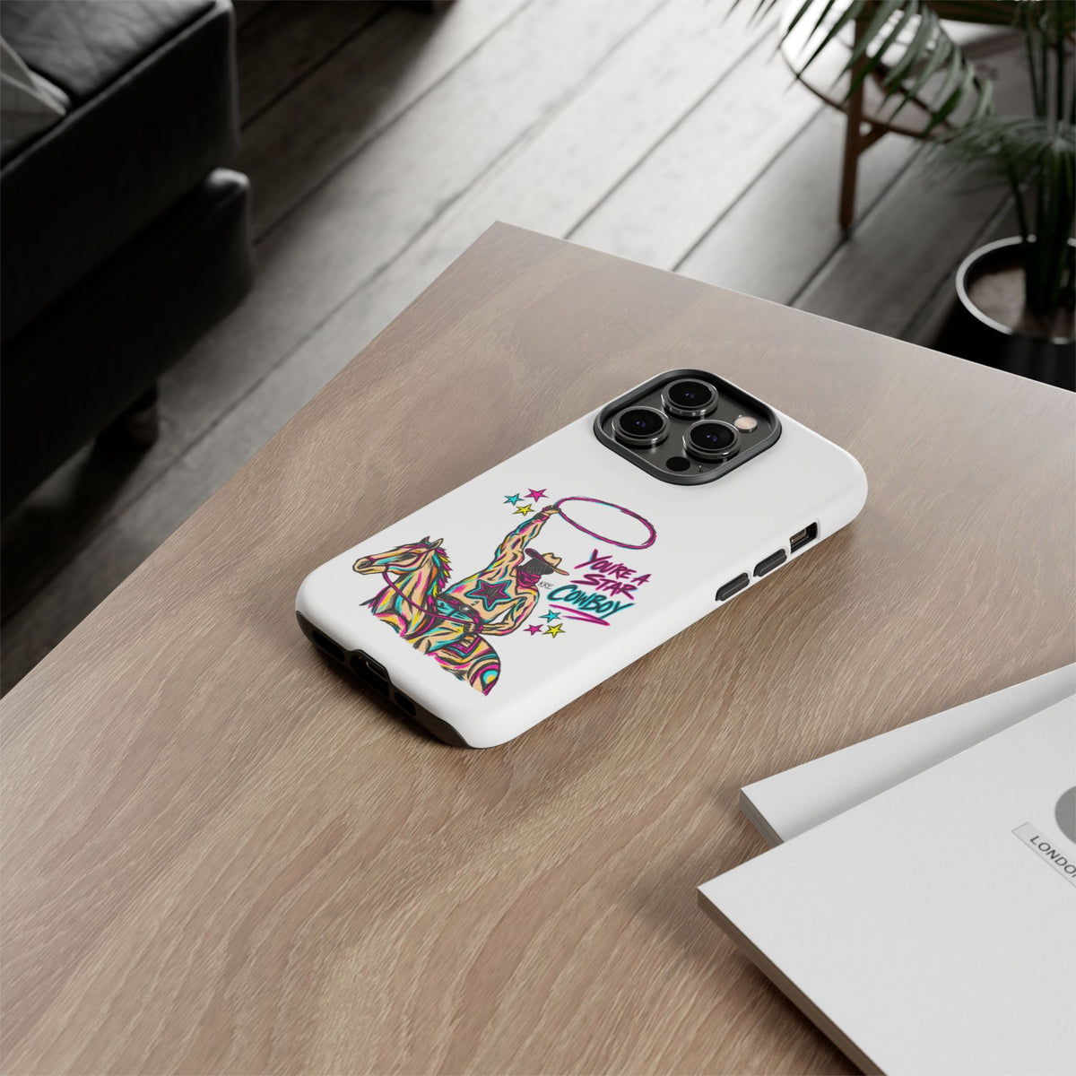 Star cowboy phone case