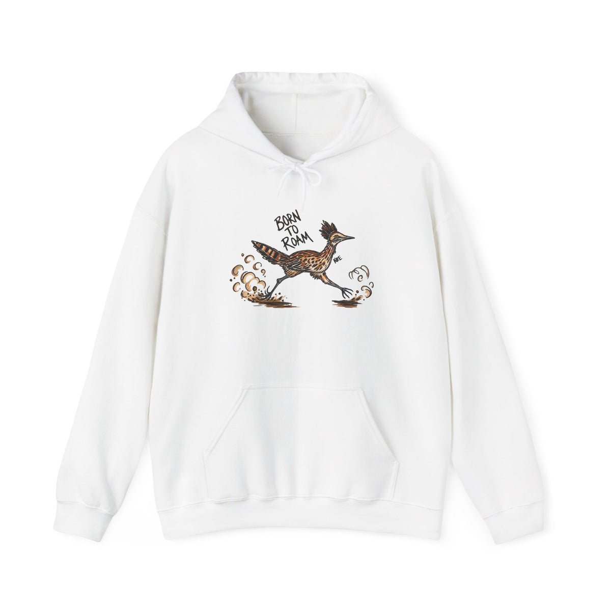Born to roam road runner hoodie with color
