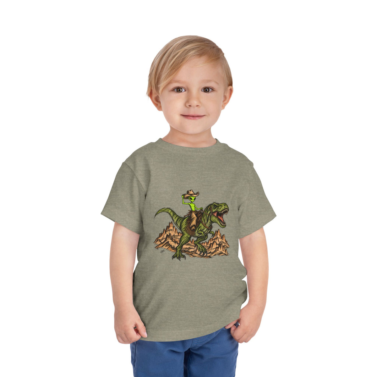 Alien outlaw toddler short sleeve