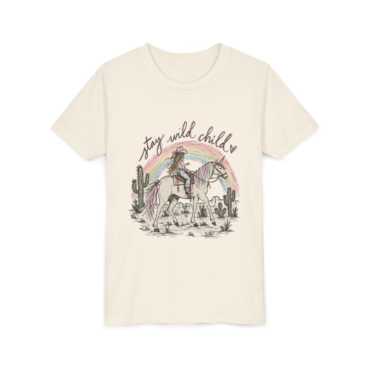 Youth Stay wild child T-shirt