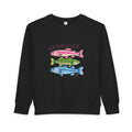 Here fishy fishy toddler crewneck