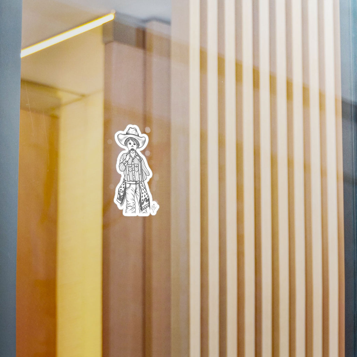 Cowboy Stockton sticker
