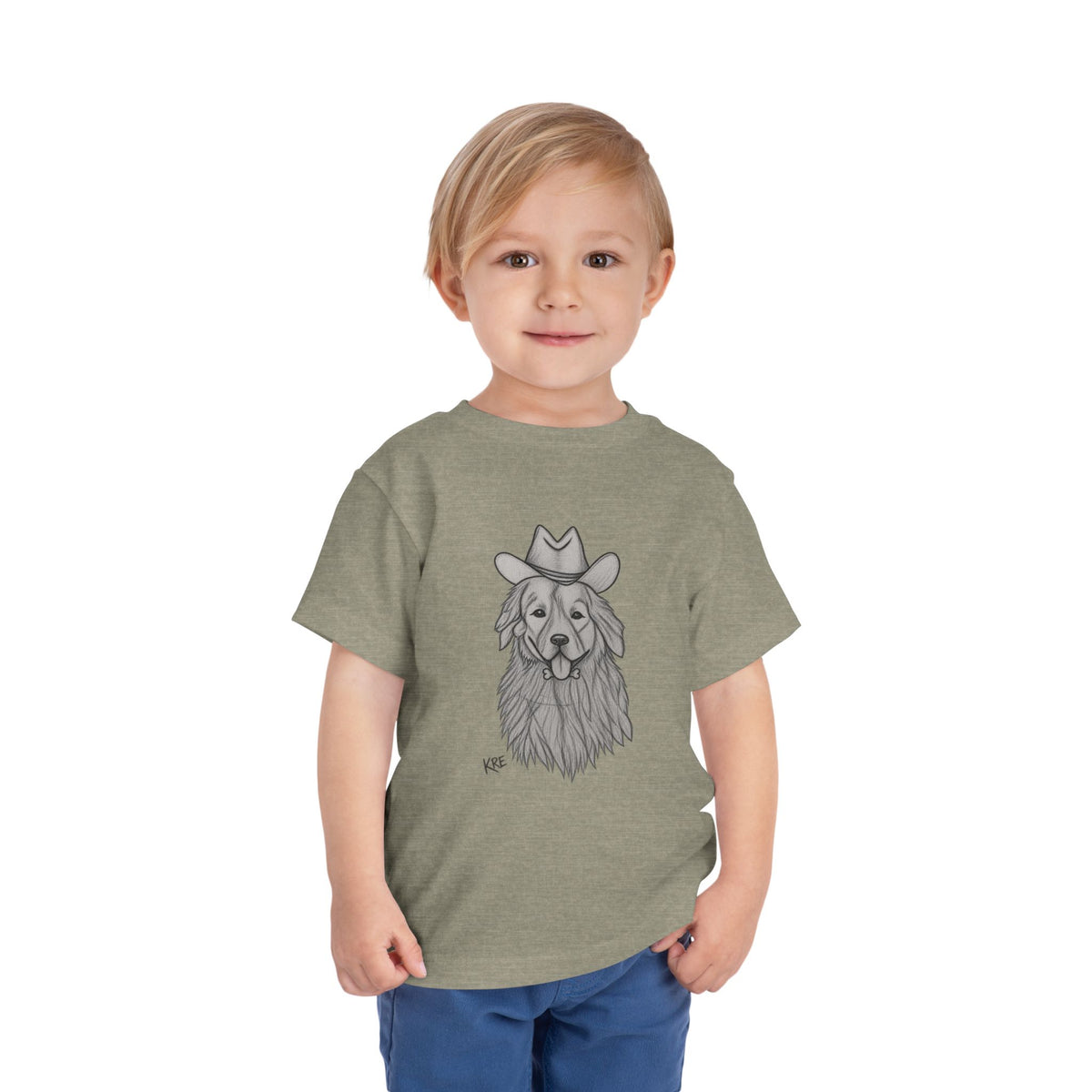 Ol blue’ Toddler Short Sleeve Tee