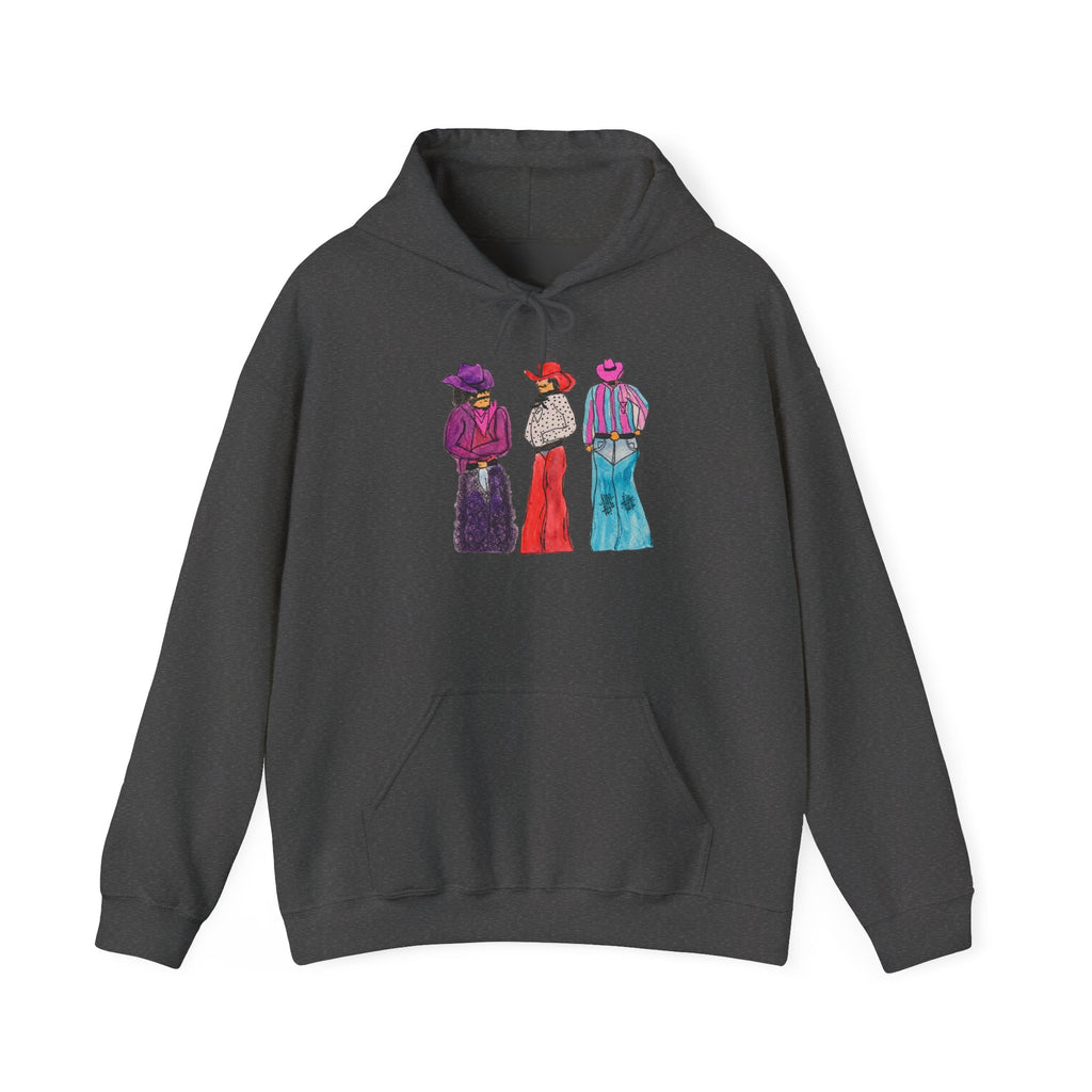 Retro cowboys hoodie