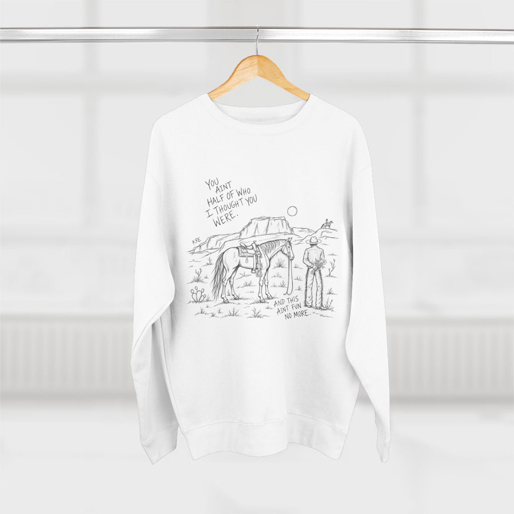 What I thought you were crewneck