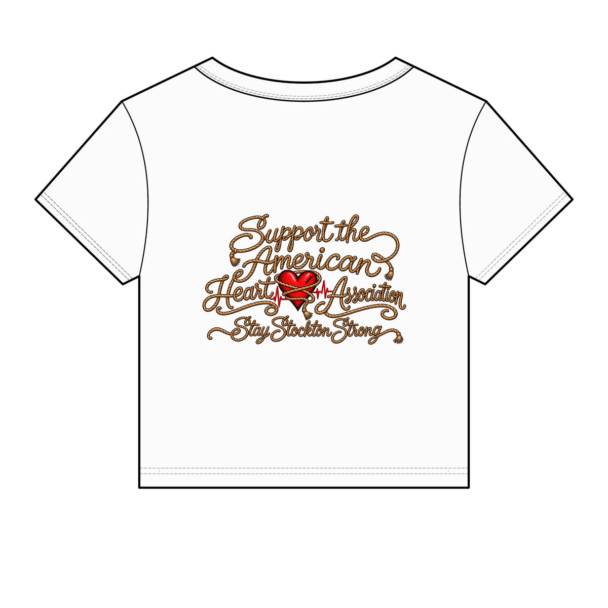 Stockton strong micro rib baby tee