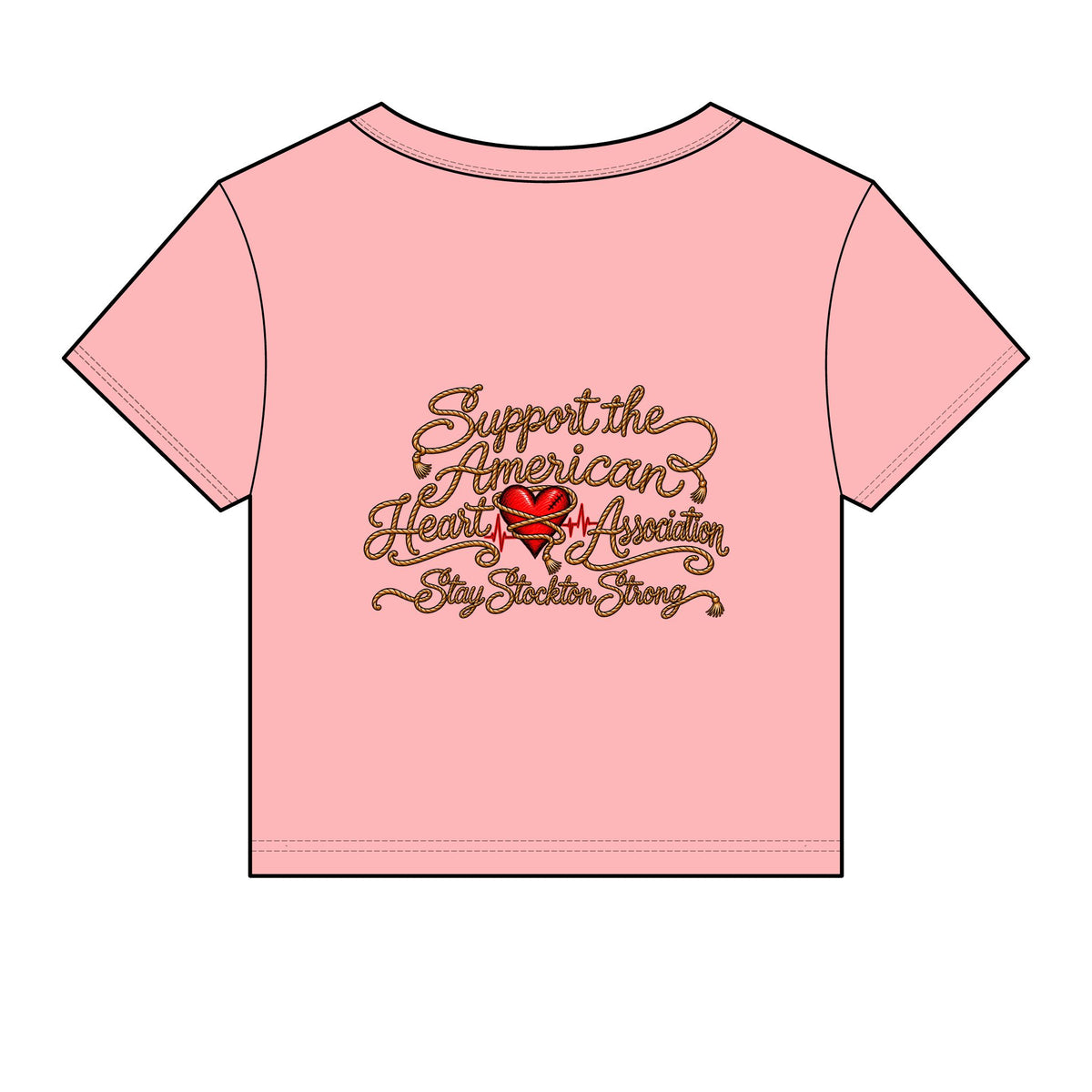 Stockton strong micro rib baby tee
