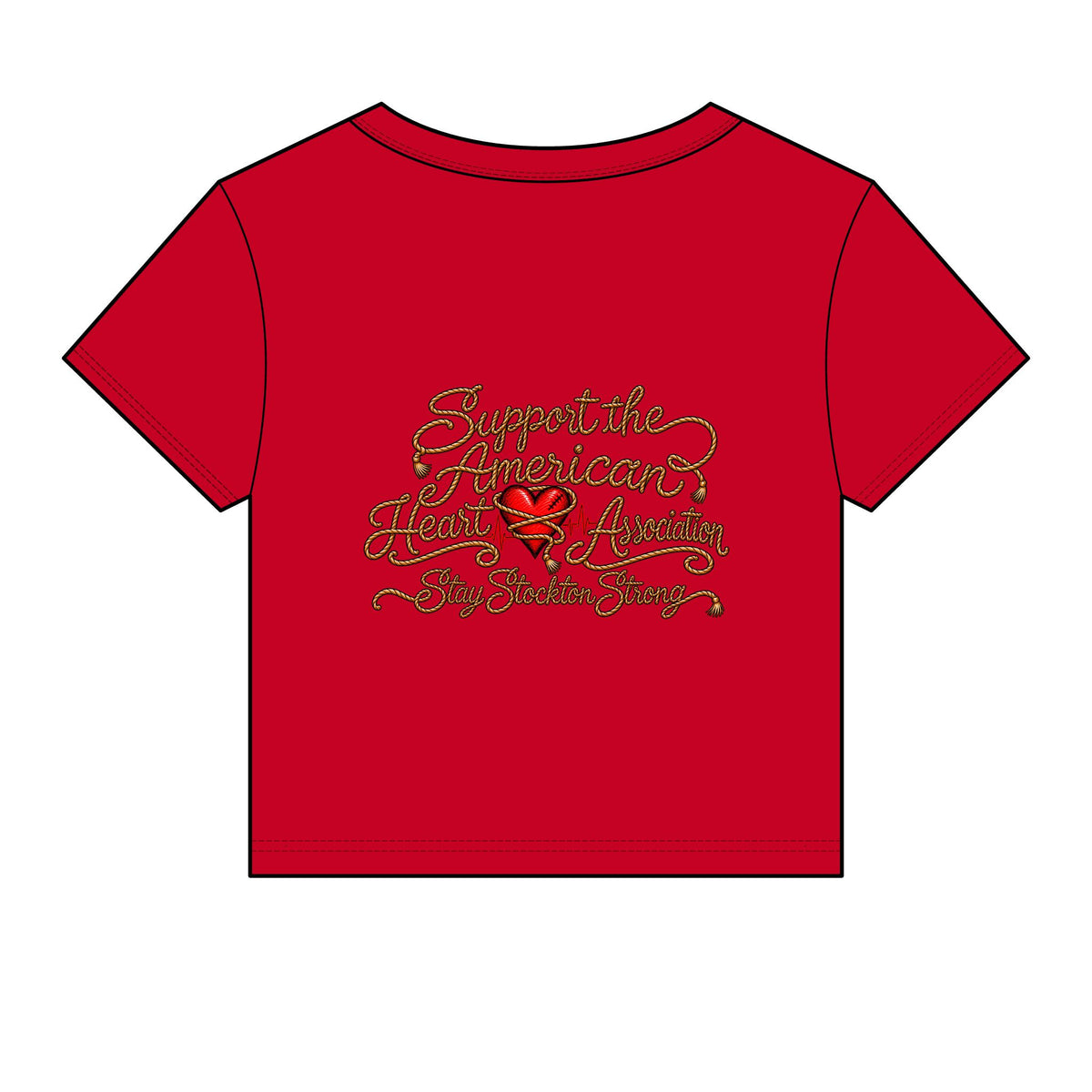 Stockton strong micro rib baby tee