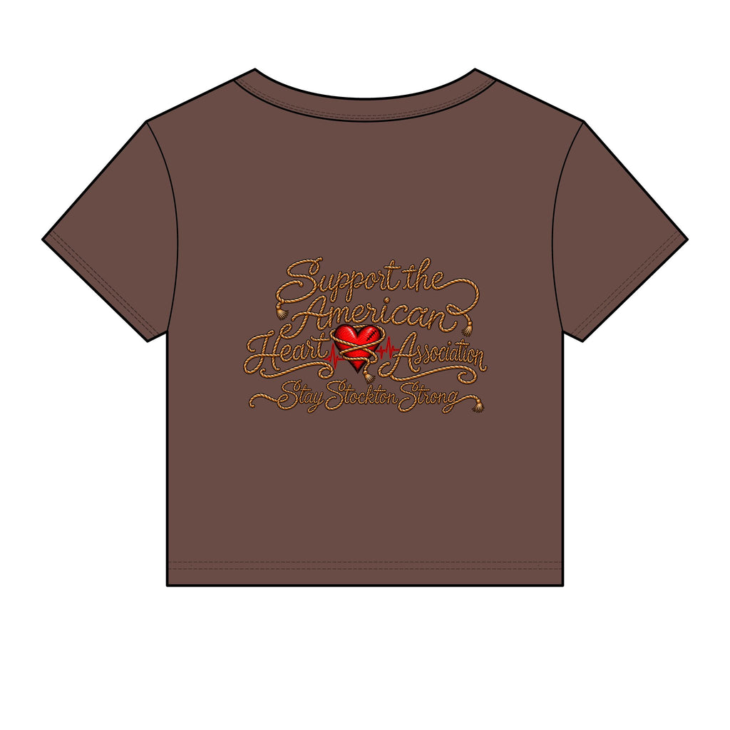 Stockton strong micro rib baby tee