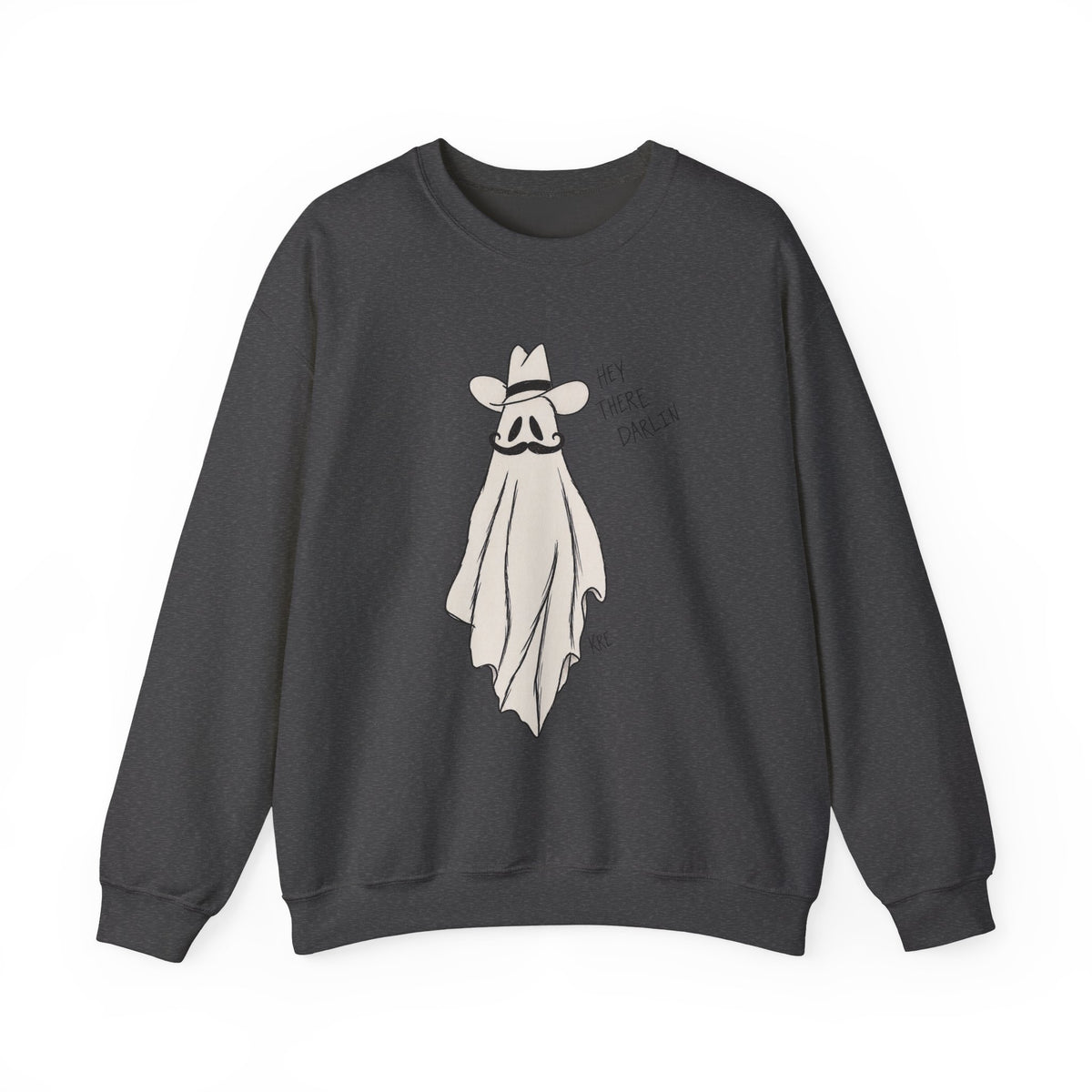 Ghosting cowboy Crewneck Sweatshirt 
Fall drop