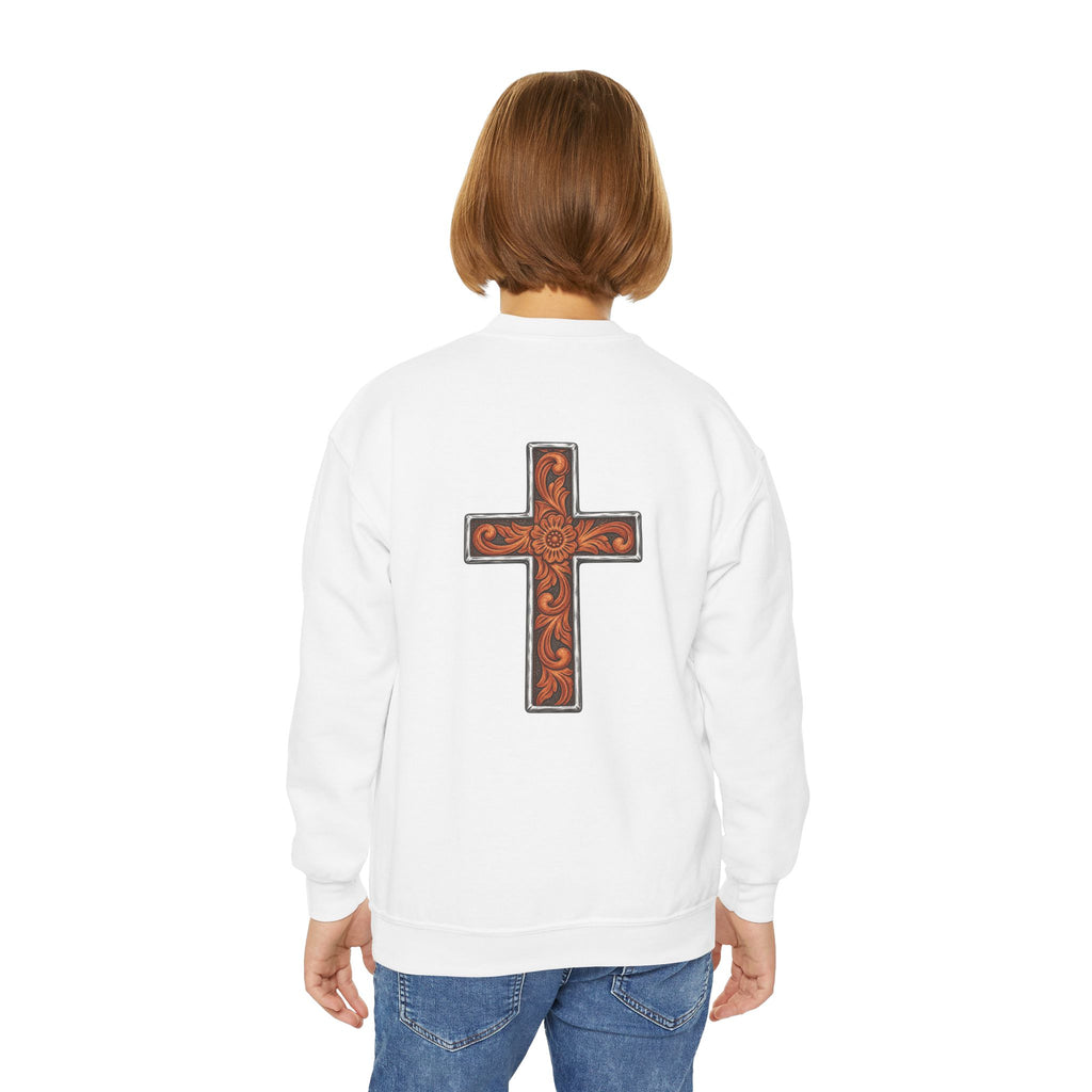 Cowgirls for Jesus Youth Crewneck Sweatshirt
