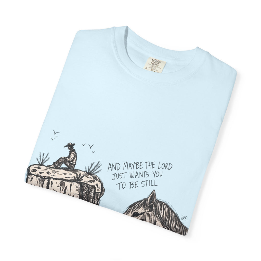 In the stillness T-shirt comfort colors