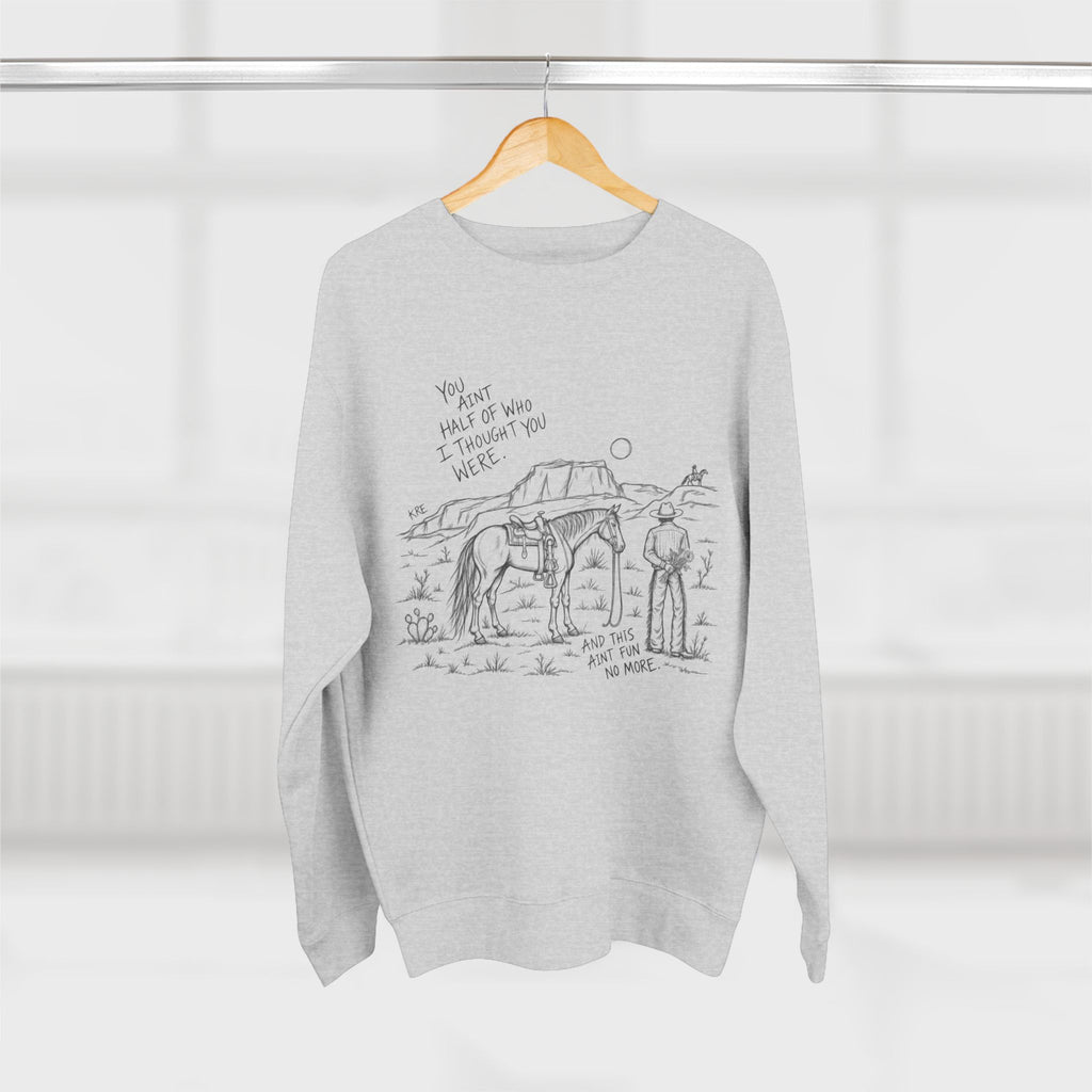 What I thought you were crewneck