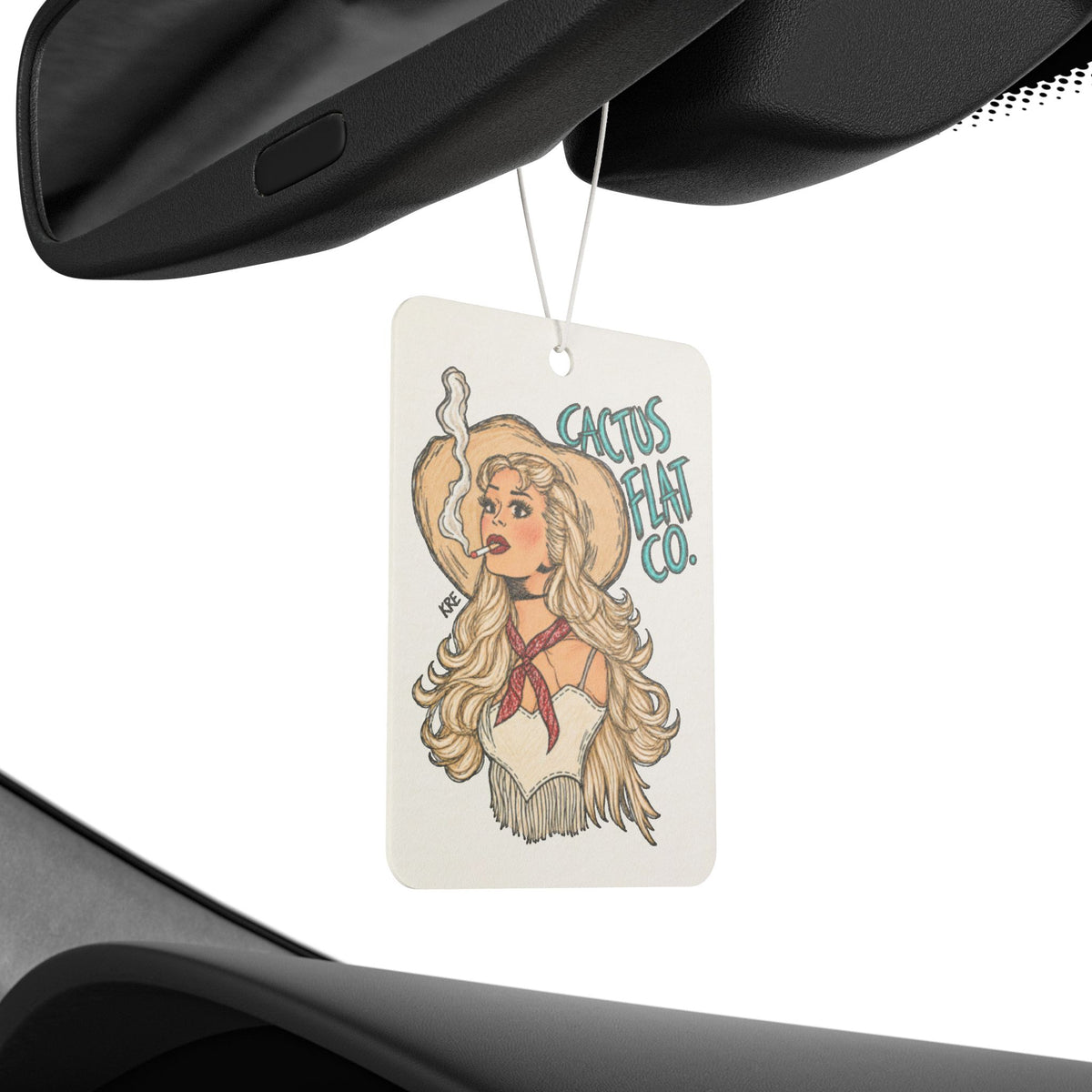 Cactus flat co cowgirl air freshener
