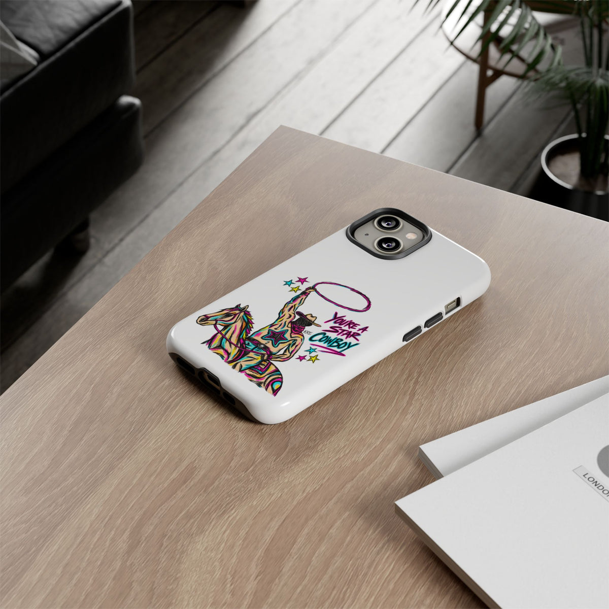 Star cowboy phone case