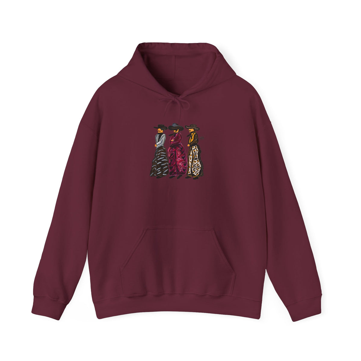 Cowboy in style hoodie