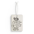 Ride through the hard days car airfreshner
