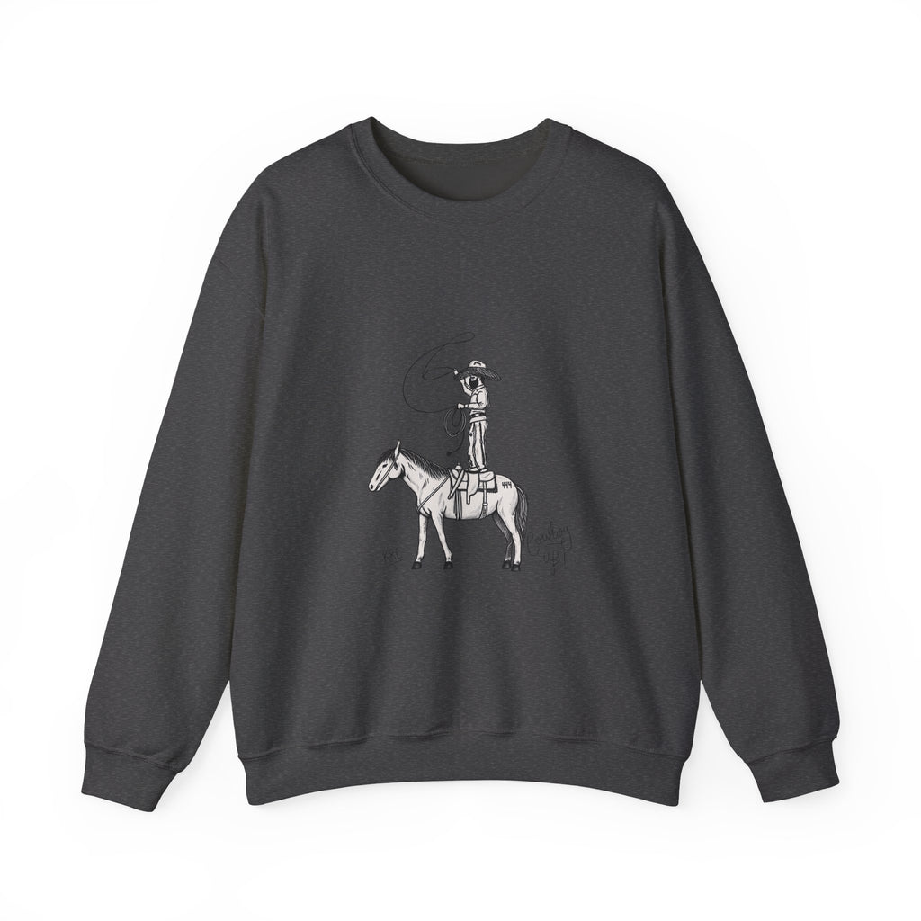 Cowboy up Crewneck Sweatshirt