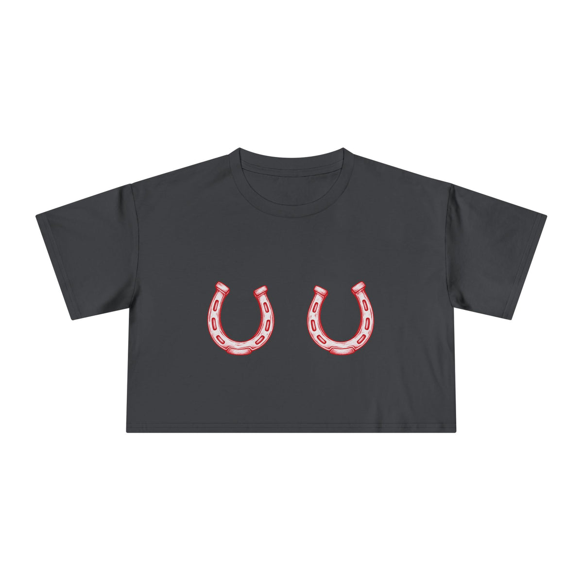 Lucky u cropped tee