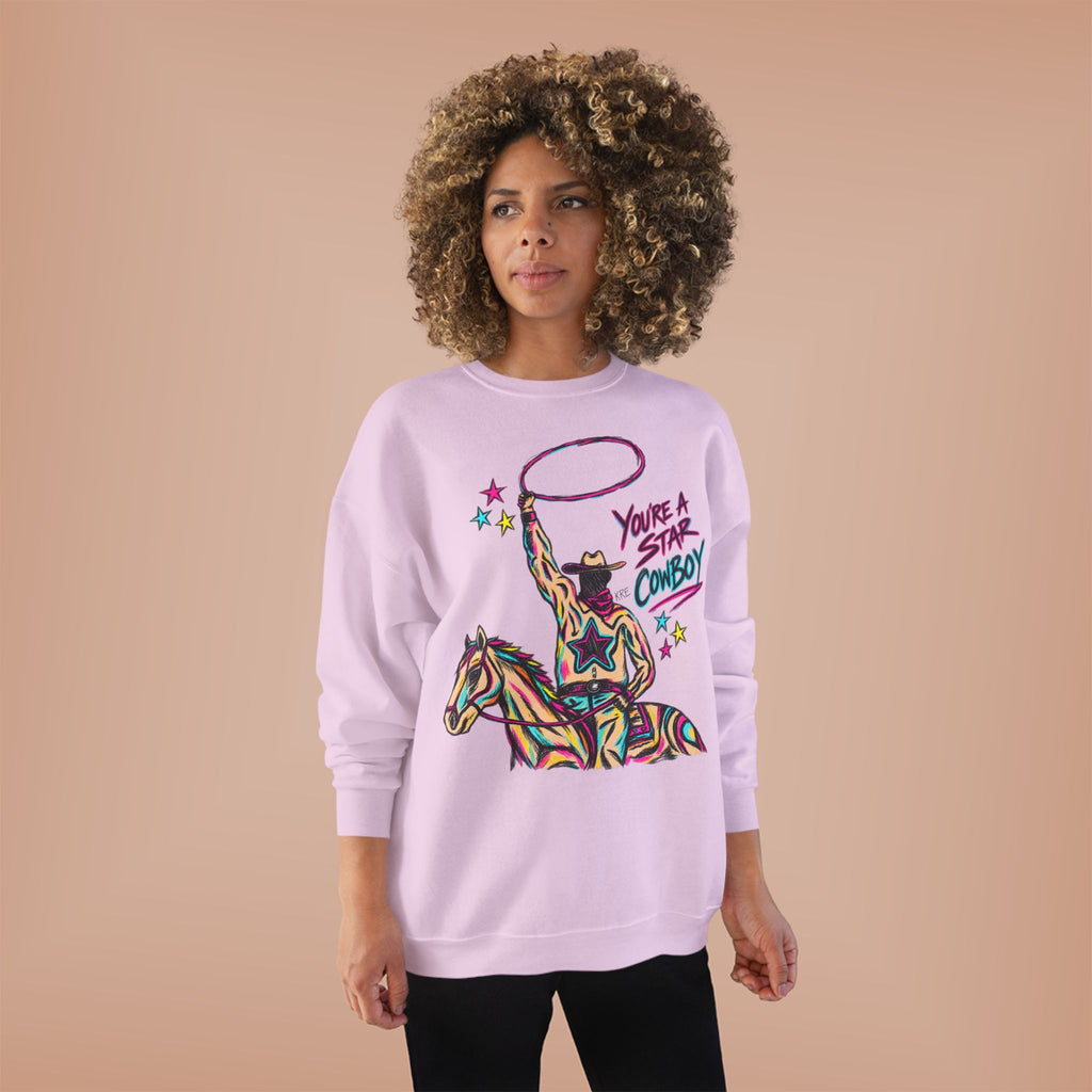 Star cowboy crewneck