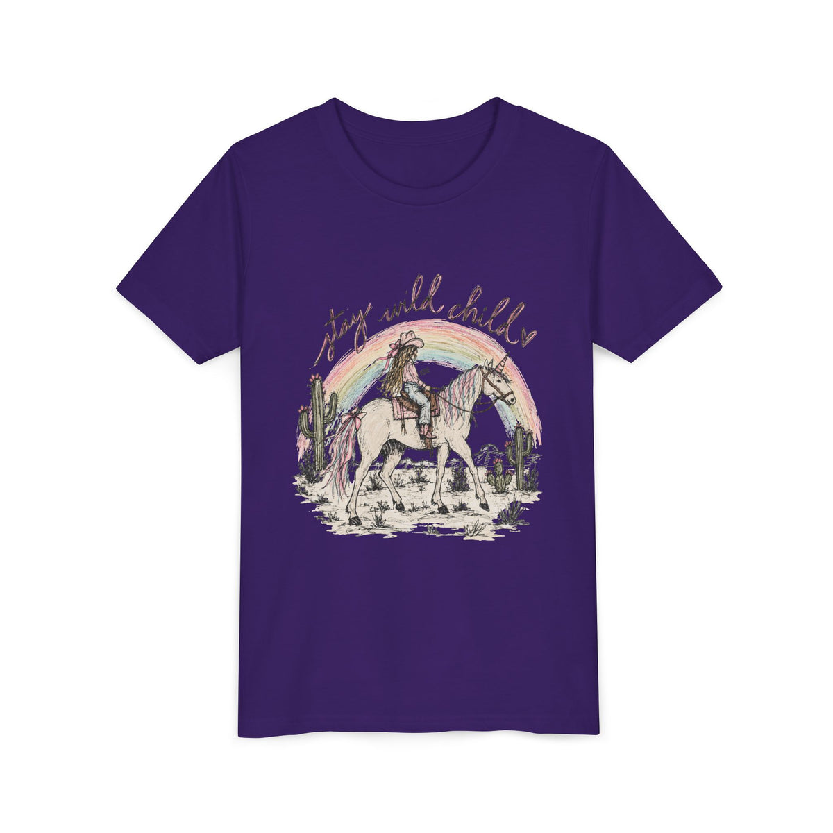 Youth Stay wild child T-shirt