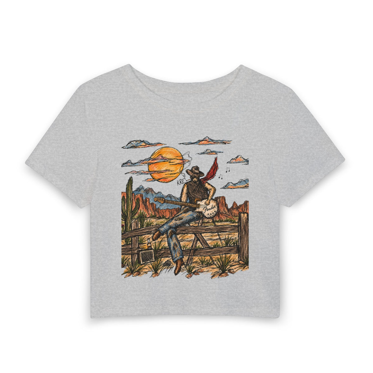 Outlaw serenade baby tee