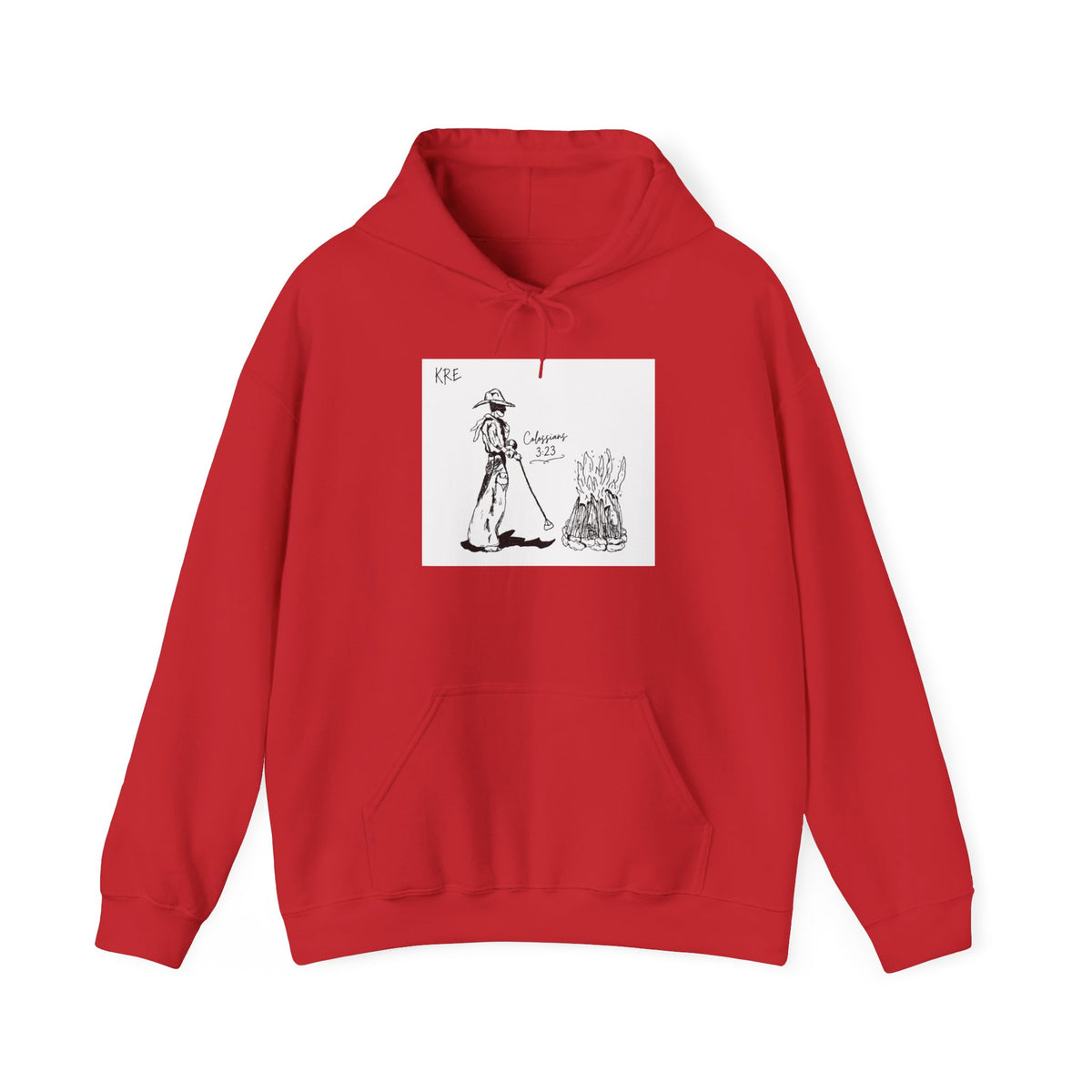 Cowboy bible verse hoodie