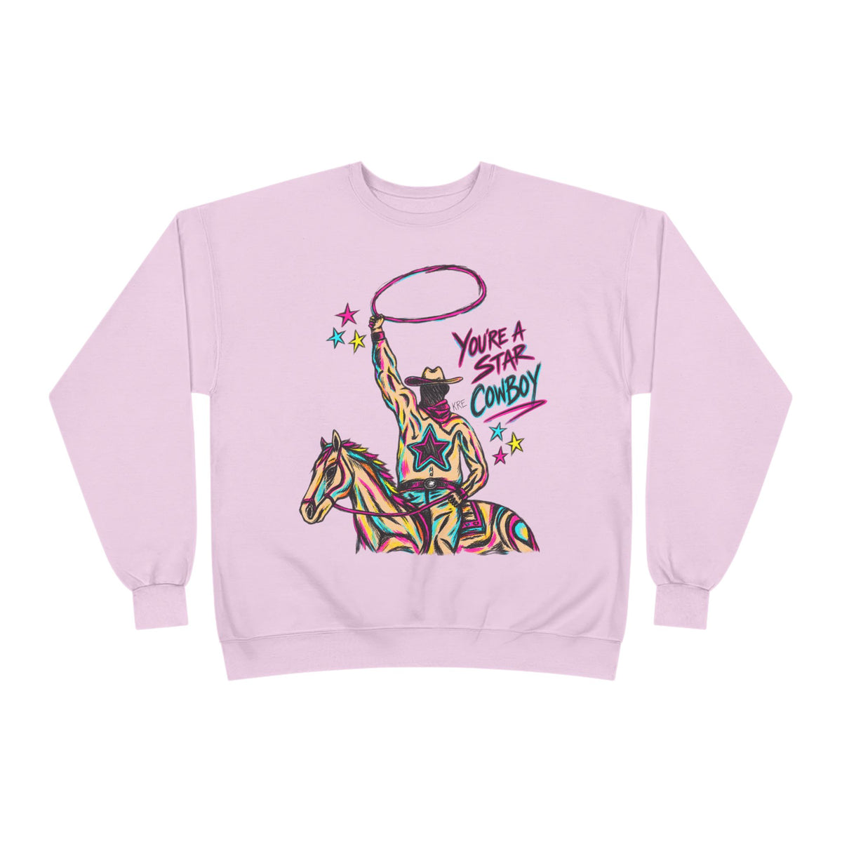 Star cowboy crewneck