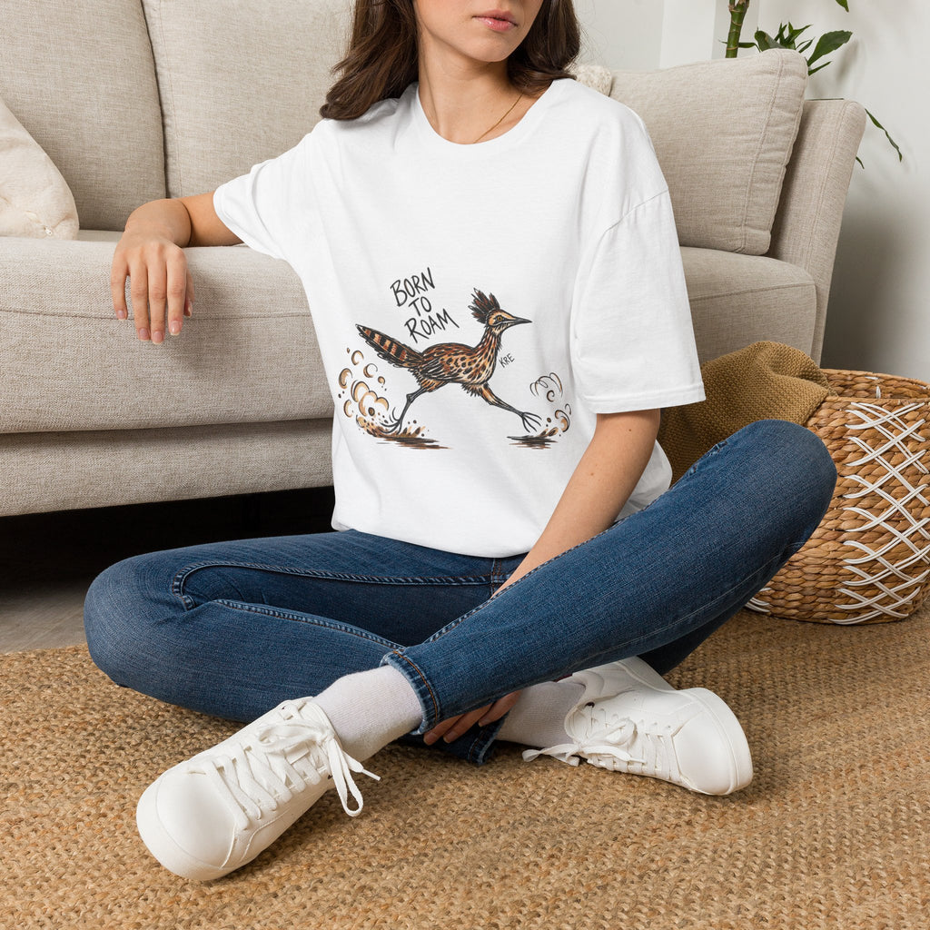 Born to roam roderunner T-shirt with color